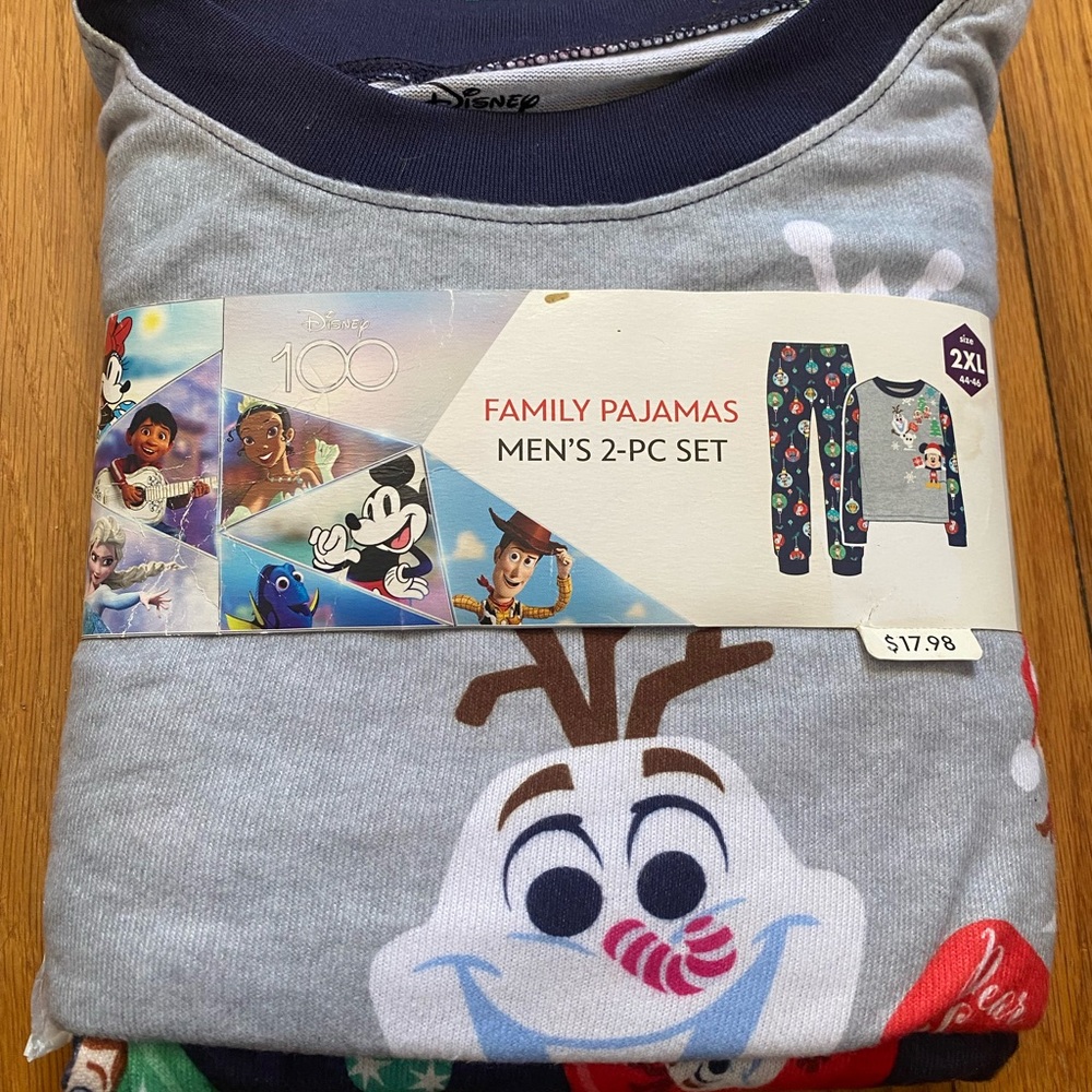 Men’s Disney Pajama Set 2XL